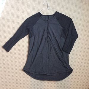 Lululemon quarter zip cropped sleeves. Barely used